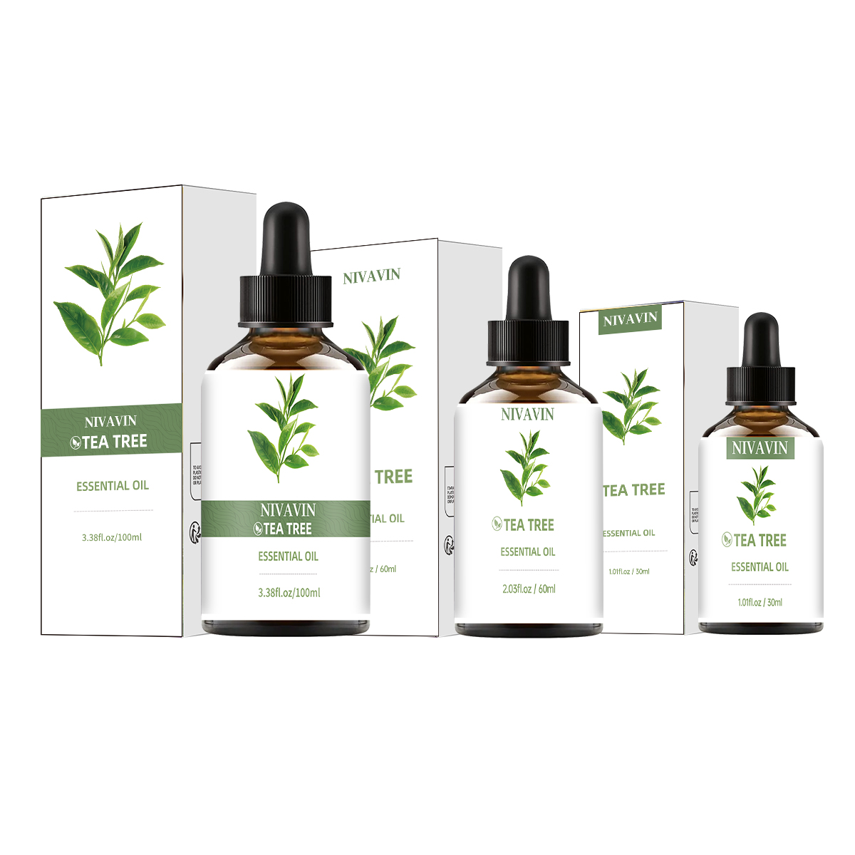 Home Fragrance Co - Óleo de Melaleuca NIVAVIN 30ml/60ml/100ml, extraído
