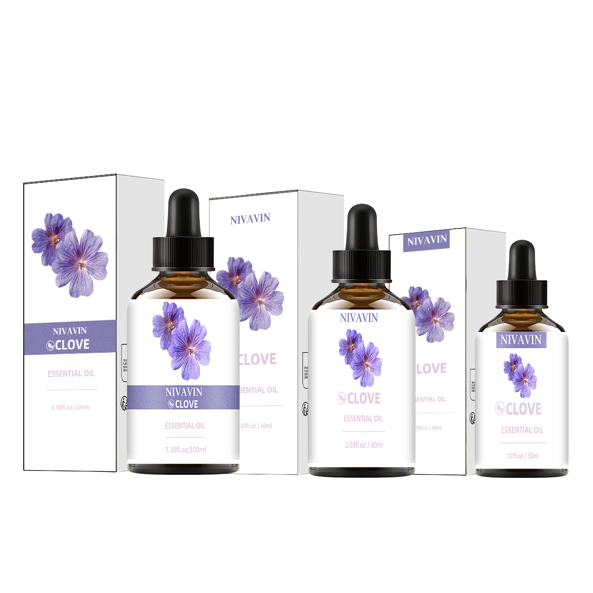 Home Fragrance Co - NIVAVIN 30ml/60ml/00ml Óleo essencial de cravo,