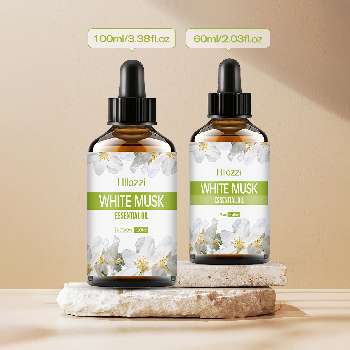 Home Fragrance Co - Óleo Essencial de Almíscar Branco Muito