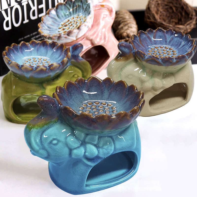 Ceramic Oil Burner - Queimador de aroma de cerâmica com