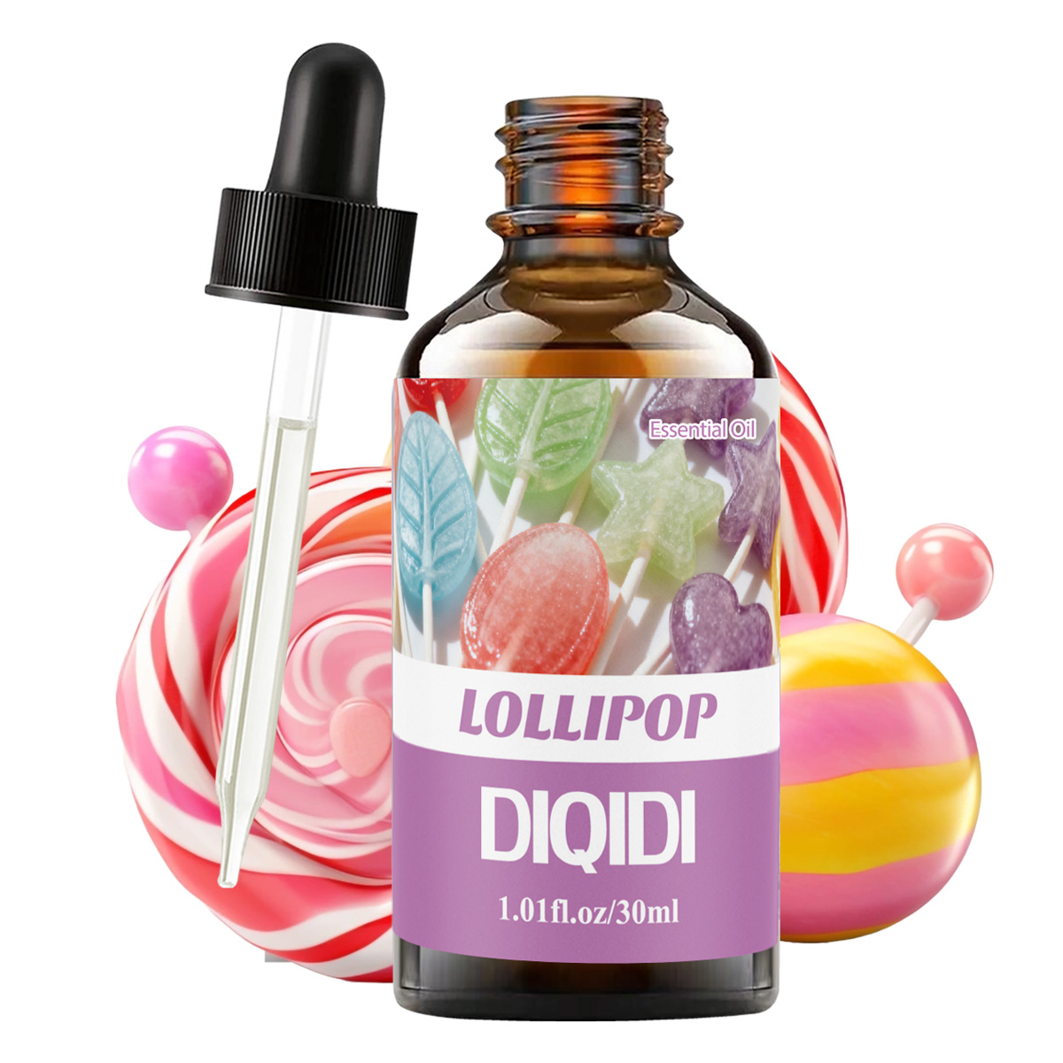 Home Fragrance Co - Óleo essencial de pirulito 30ml, óleo