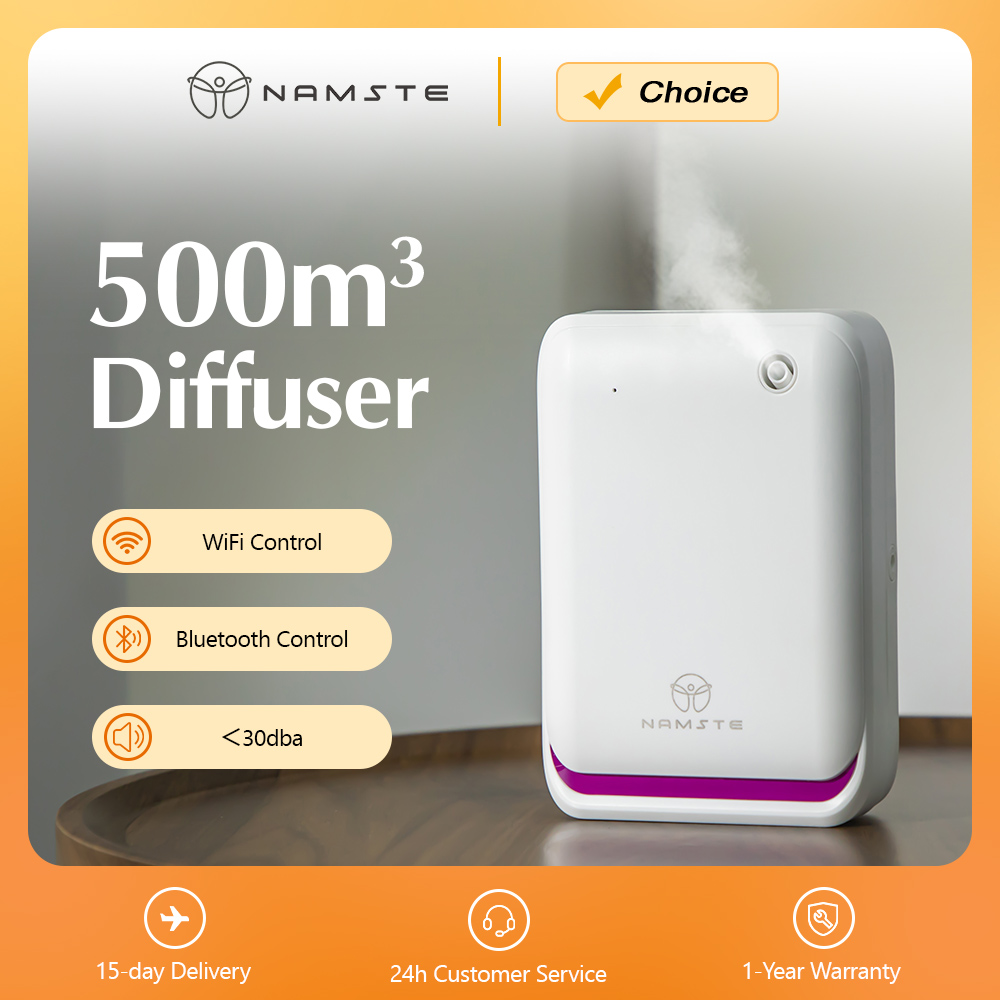 Home Fragrance For Diffuser - NAMSTE 500m3 Máquina de Aromaterapia de