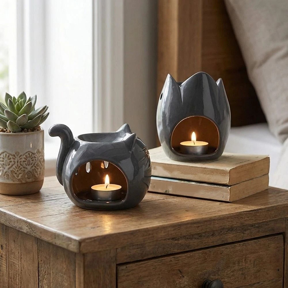 Ceramic Oil Burner - Queimador de Incenso de Cerâmica em