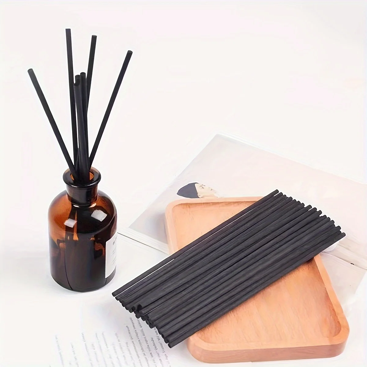 10/50pcs Varas de Fibra Difuso - Home Fragrance Brand avaliação e preço