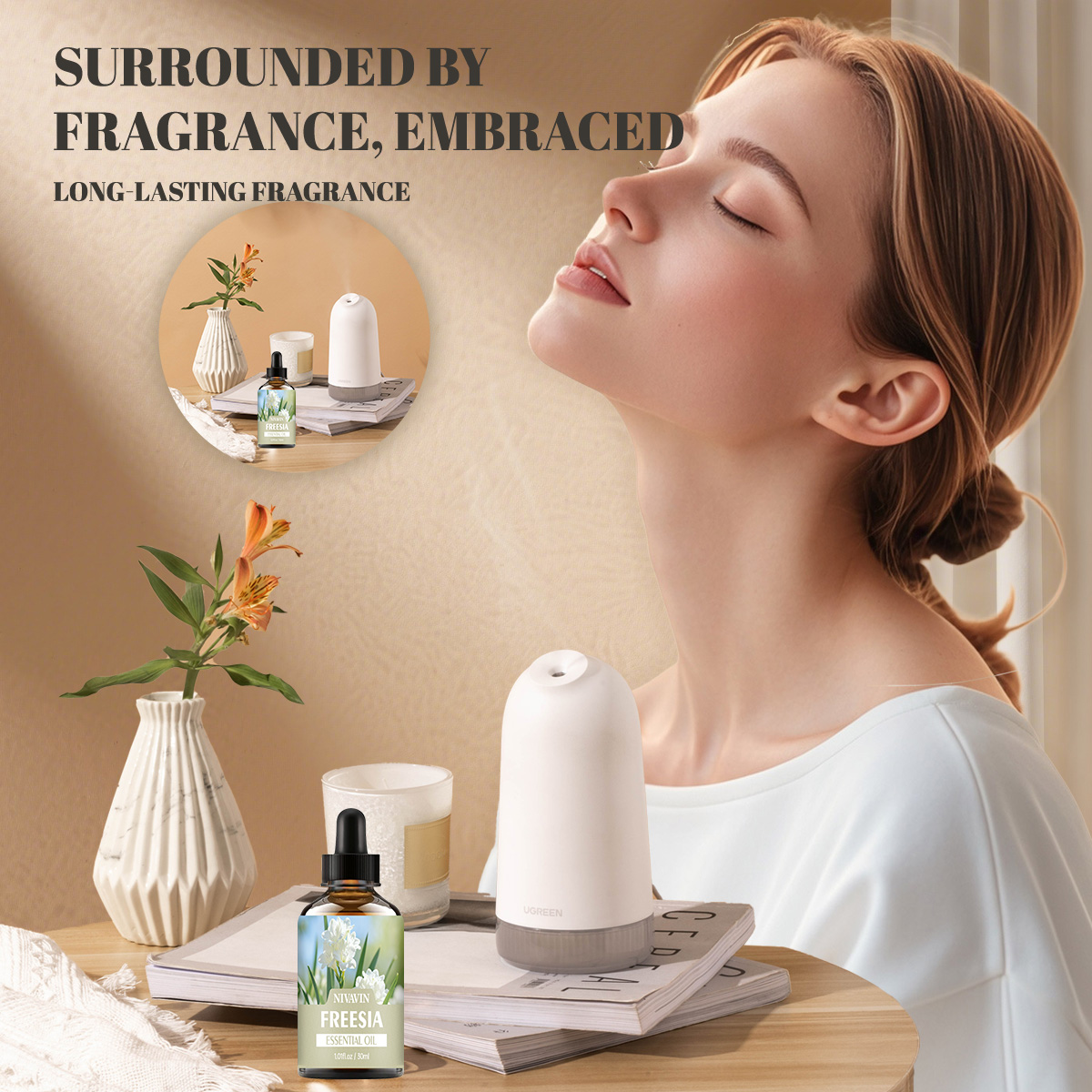 Óleo Essencial de Freesia NIVA - Home Fragrance Co avaliação e preço