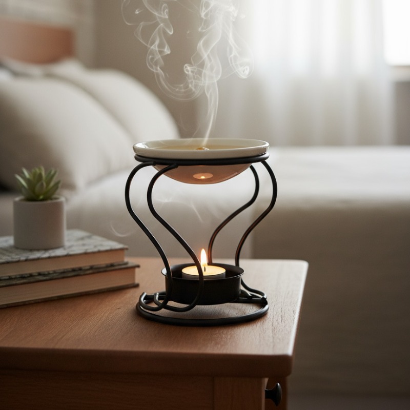 Metal tealight cerâmica tealig - Ceramic Oil Burner avaliação e preço