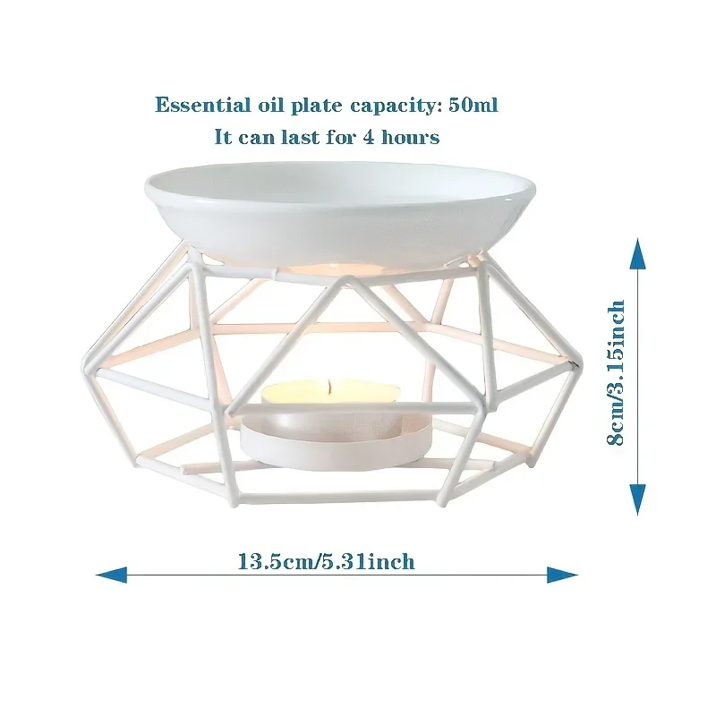 1 pçs romântico cerâmica teali - Ceramic Oil Burner avaliação e preço